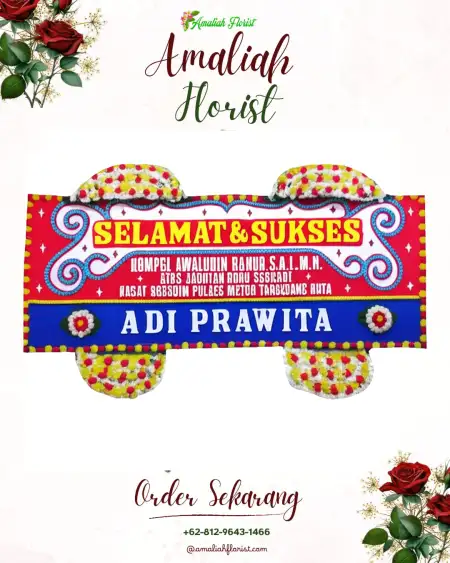 Papan Bunga Ucapan Selamat Giriyoso